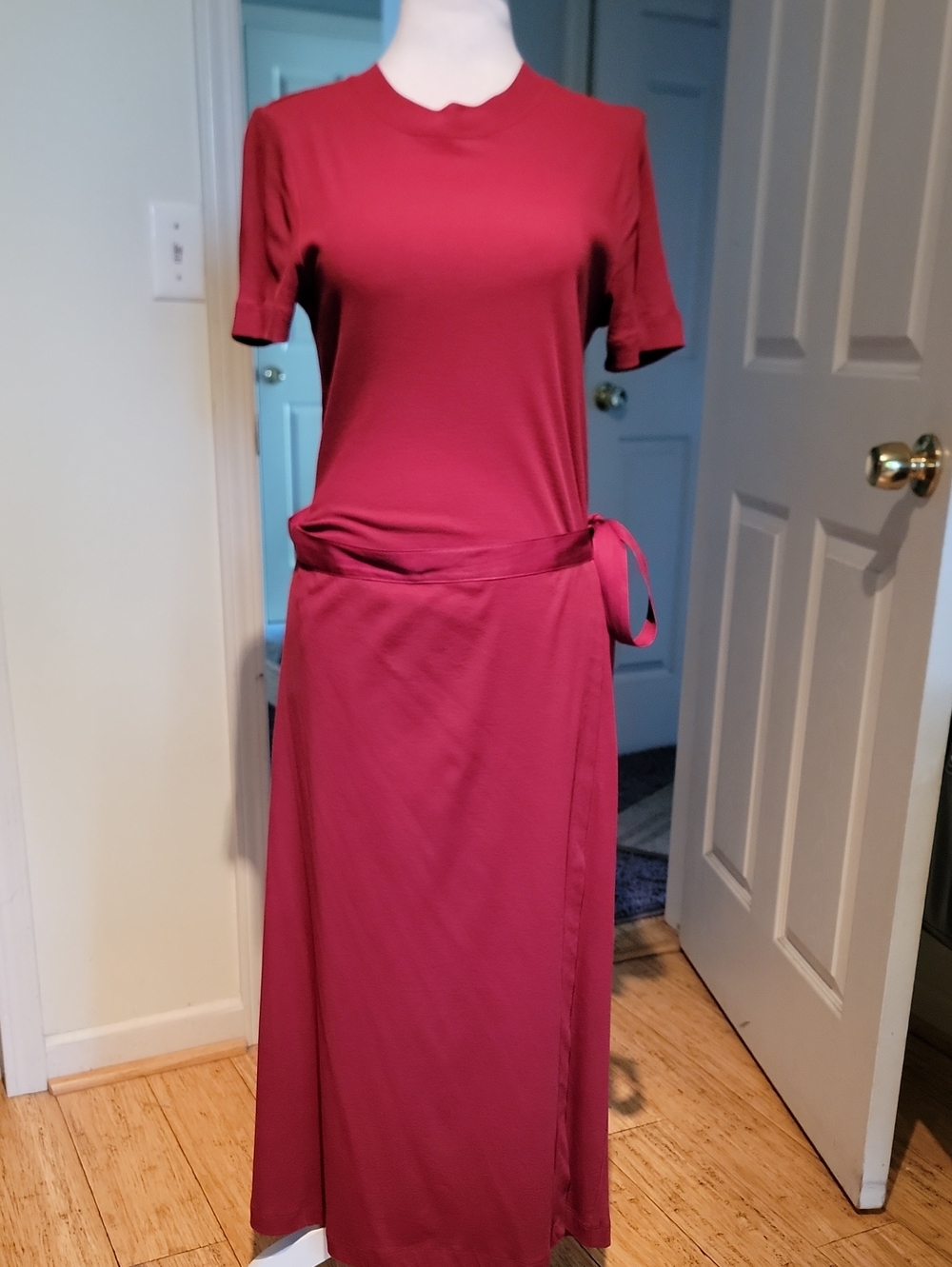 Rosetta Getty The Apron Wrap Dress